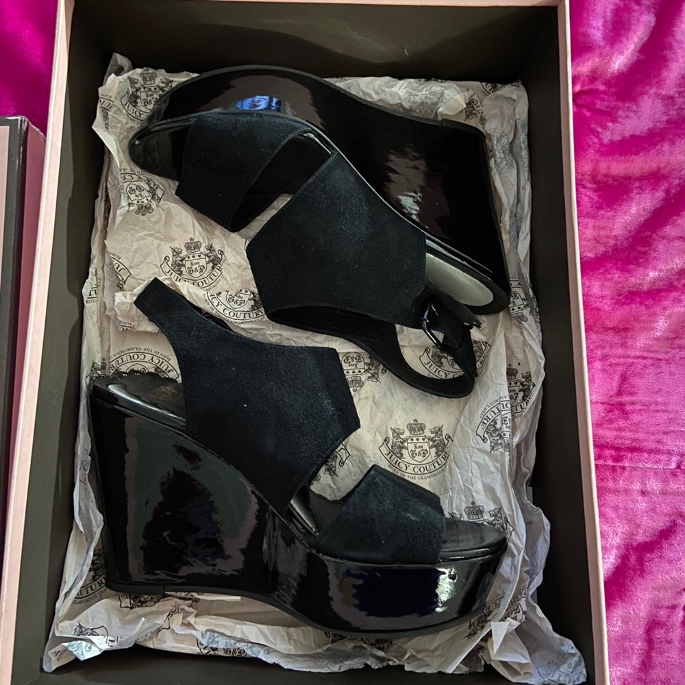 Suede Juicy Couture Wedges